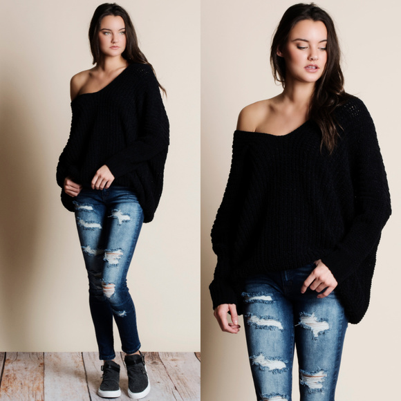 Bare Anthology Sweaters - Oversized Chenille Sweater